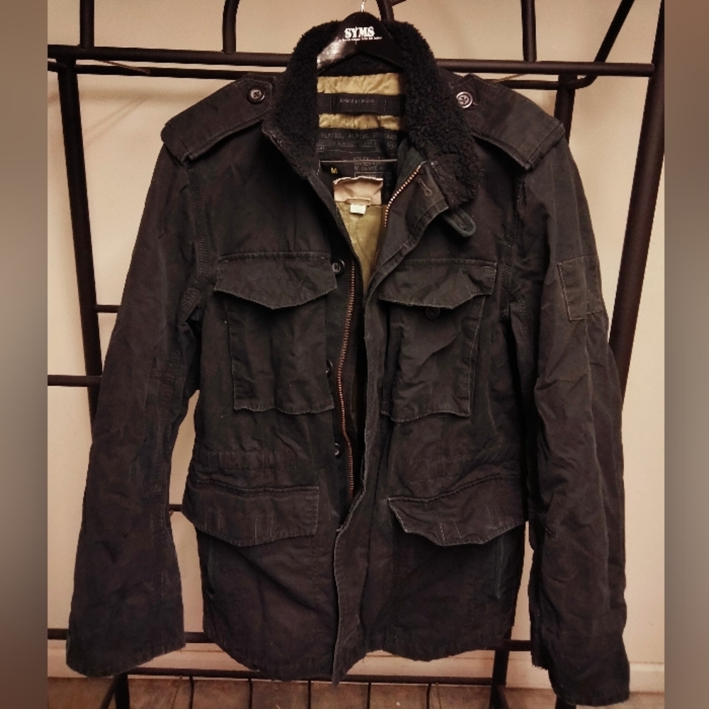 H & M military style jacket Medium